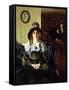 The Marriage Contract (Oil on Canvas)-Francis Day-Framed Stretched Canvas