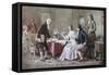 The Marriage Contract-Jean Leon Gerome Ferris-Framed Stretched Canvas