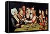 The Marriage Contract-Quentin Metsys-Framed Stretched Canvas