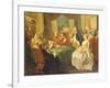 The Marriage Contract-Gaspare Traversi-Framed Giclee Print