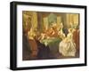 The Marriage Contract-Gaspare Traversi-Framed Premium Giclee Print