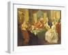 The Marriage Contract-Gaspare Traversi-Framed Premium Giclee Print