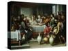 The Marriage Feast at Cana, C.1665-75-Bartolome Esteban Murillo-Stretched Canvas