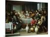 The Marriage Feast at Cana, C.1665-75-Bartolome Esteban Murillo-Mounted Giclee Print