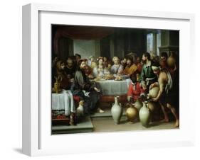 The Marriage Feast at Cana, C.1665-75-Bartolome Esteban Murillo-Framed Giclee Print