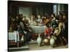 The Marriage Feast at Cana, C.1665-75-Bartolome Esteban Murillo-Stretched Canvas