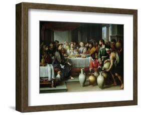 The Marriage Feast at Cana, C.1665-75-Bartolome Esteban Murillo-Framed Giclee Print