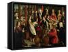 The Marriage Feast at Cana, circa 1500-03-Gerard David-Framed Stretched Canvas