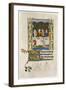 The Marriage Feast at Cana, Early 14th Century-null-Framed Giclee Print