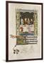 The Marriage Feast at Cana, Early 14th Century-null-Framed Giclee Print