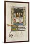 The Marriage Feast at Cana, Early 14th Century-null-Framed Giclee Print