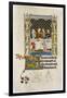 The Marriage Feast at Cana, Early 14th Century-null-Framed Giclee Print