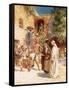 The Marriage in Cana-William Brassey Hole-Framed Stretched Canvas