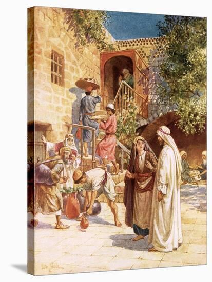 The Marriage in Cana-William Brassey Hole-Stretched Canvas