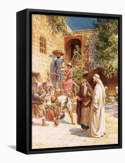 The Marriage in Cana-William Brassey Hole-Framed Stretched Canvas
