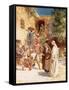 The Marriage in Cana-William Brassey Hole-Framed Stretched Canvas