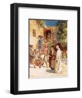 The Marriage in Cana-William Brassey Hole-Framed Premium Giclee Print