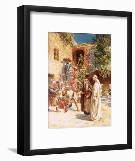 The Marriage in Cana-William Brassey Hole-Framed Premium Giclee Print