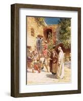 The Marriage in Cana-William Brassey Hole-Framed Premium Giclee Print