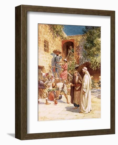 The Marriage in Cana-William Brassey Hole-Framed Premium Giclee Print