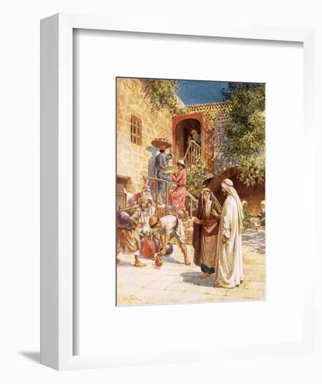 The Marriage in Cana-William Brassey Hole-Framed Premium Giclee Print