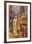 The Marriage of Arthur and Guinevere-null-Framed Art Print