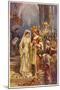 The Marriage of Arthur and Guinevere-null-Mounted Art Print