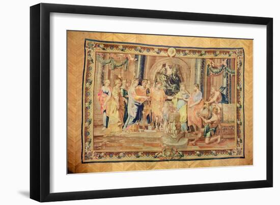 The Marriage of Constantine (Tapestry)-Peter Paul (after) Rubens-Framed Giclee Print