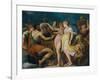 The Marriage of Cupid and Psyche, c.1550-Andrea Schiavone-Framed Giclee Print