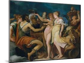The Marriage of Cupid and Psyche, c.1550-Andrea Schiavone-Mounted Giclee Print