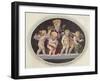 The Marriage of Cupid & Psyche, 1797 (Hand-Coloured Engraving)-James Gillray-Framed Giclee Print