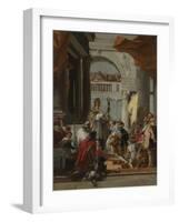 The Marriage of Frederick Barbarossa, C.1753-Giandomenico Tiepolo-Framed Giclee Print