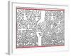 The Marriage of Heaven and Hell, 1984-Keith Haring-Framed Giclee Print