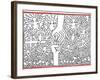 The Marriage of Heaven and Hell, 1984-Keith Haring-Framed Giclee Print