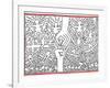 The Marriage of Heaven and Hell, 1984-Keith Haring-Framed Giclee Print