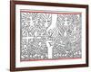 The Marriage of Heaven and Hell, 1984-Keith Haring-Framed Giclee Print