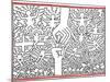 The Marriage of Heaven and Hell, 1984-Keith Haring-Mounted Giclee Print