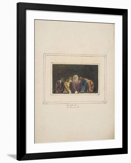 The Marriage of Heaven and Hell Pl. 16-William Blake-Framed Giclee Print