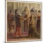 The Marriage of Henry V of England and Catherine de Valois the Daughter of Charles VI of France-Joseph Kronheim-Mounted Art Print