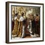 The Marriage of Henry VII, 1486-null-Framed Giclee Print