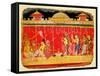 The Marriage of Krishna's Parents-null-Framed Stretched Canvas