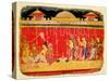 The Marriage of Krishna's Parents-null-Stretched Canvas