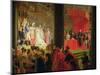 The Marriage of Marie-Caroline De Bourbon-Louis Nicolas Lemasle-Mounted Giclee Print