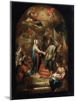 The Marriage of Mary and Joseph, 18th or Early 19th Century-Domenico Corvi-Mounted Giclee Print