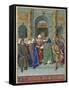 The Marriage of Mary and Joseph (Hours of Étienne Chevalie)-Jean Fouquet-Framed Stretched Canvas