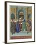The Marriage of Mary and Joseph (Hours of Étienne Chevalie)-Jean Fouquet-Framed Giclee Print