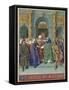 The Marriage of Mary and Joseph (Hours of Étienne Chevalie)-Jean Fouquet-Framed Stretched Canvas