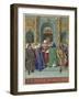 The Marriage of Mary and Joseph (Hours of Étienne Chevalie)-Jean Fouquet-Framed Giclee Print