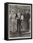 The Marriage of Prince Adolphus of Teck and Lady Margaret Grosvenor at Eaton Hall-Charles A. Cox-Framed Stretched Canvas