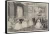 The Marriage of Princess Alice with Prince Louis of Hesse in the Dining-Room of Osborne House-null-Framed Stretched Canvas